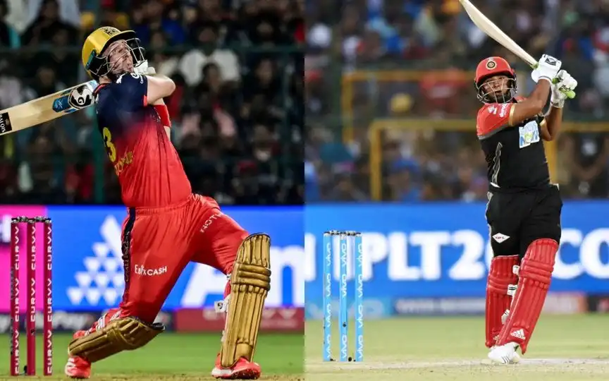 Liam Livingstone and Sarfaraz Khan [Source: AFP Media]