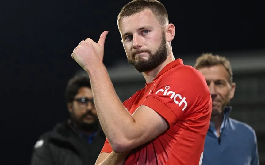 Gus Atkinson for England [Source: AFP Media]