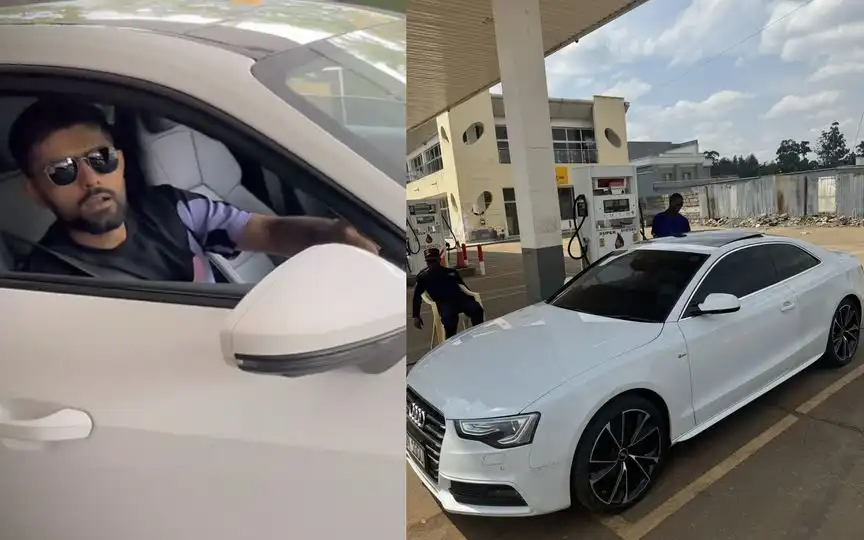 Babar Azam car (Source:@KhalifKairo,x.com)