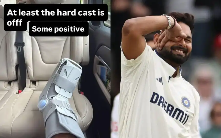 Rishabh Pant Flaunts Fractured Leg; Shares Injury Update On Instagram