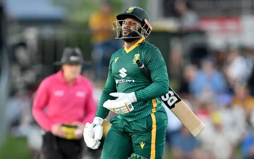Temba Bavuma During 1st ODI - (Source: AFP)