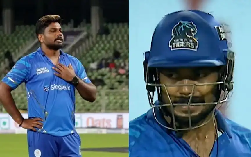 Sanju Samson and Saly Samson in KCL (Source: @KCL_t20/X.com)