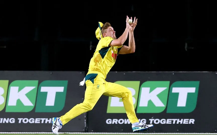 Cameron Green took 4 catches [Source: AFP]