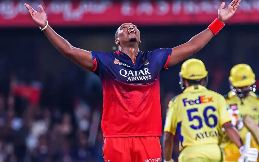 Lungi Ngidi had a fabulous game vs AUS [Source: @RCBTweets/X]