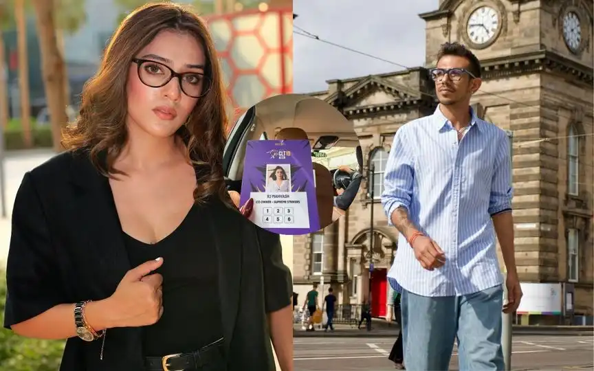RJ Mahvash Teases Fans As She Copies Chahal's Trademark Match Day Ritual On Instagram