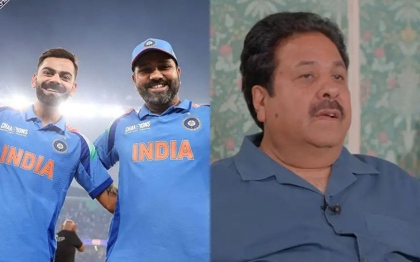 Rajeev Shukla reacts to retirement rumours around Virat Kohli, Rohit Sharma [Source: @ImTanujSingh/X.com]