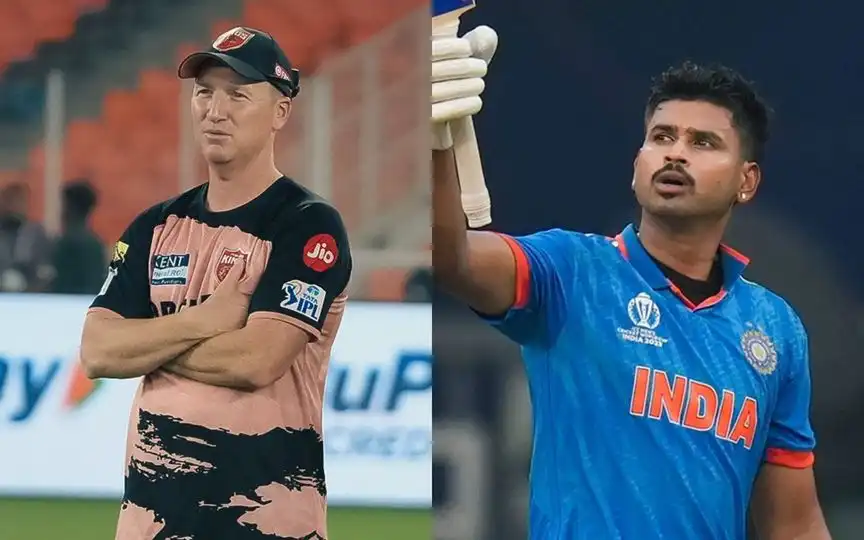 Brad Haddin reacts to Shreyas Iyer's snub from Asia Cup squad [Source: @PunjabKingsIPL, @CricCrazyJohns/X.com]