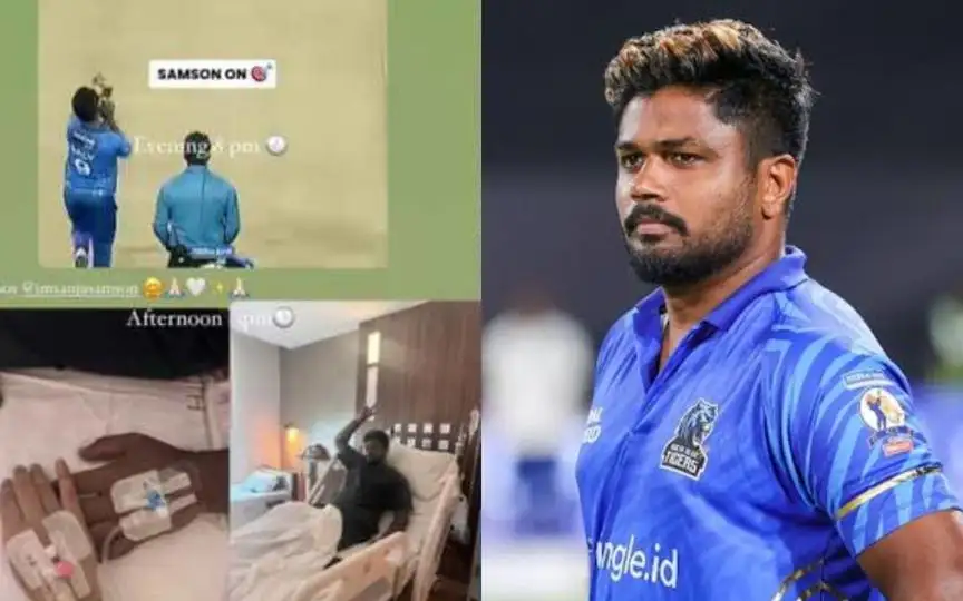 Is Sanju Samson Injured? Wife’s Hospital Update Sparks Panic Before Asia Cup 2025