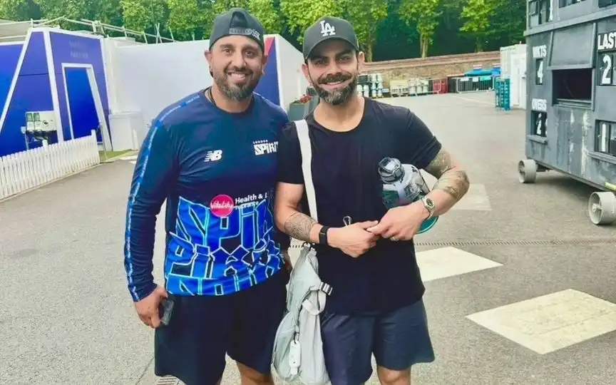 Virat Kohli Trains In London - (Source : @Johns/X.com)