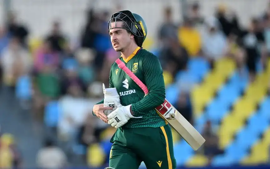Matthew Breetzke rested for 3rd ODI [Source: AFP Photos]