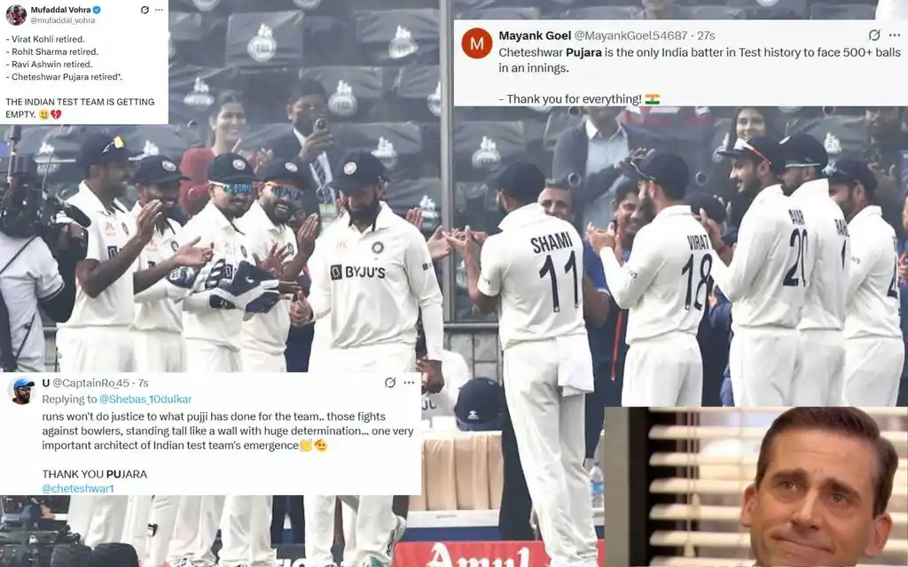 Cheteshwar Pujara retires from all form of cricket [Source: Screengrab]