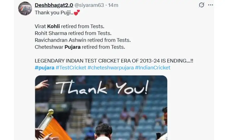 Tweet from user [Source: Screengrab]