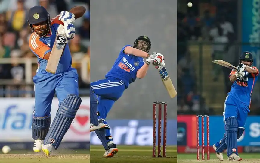 Rinku vs Jitesh vs Samson [Source: AFP Photo]
