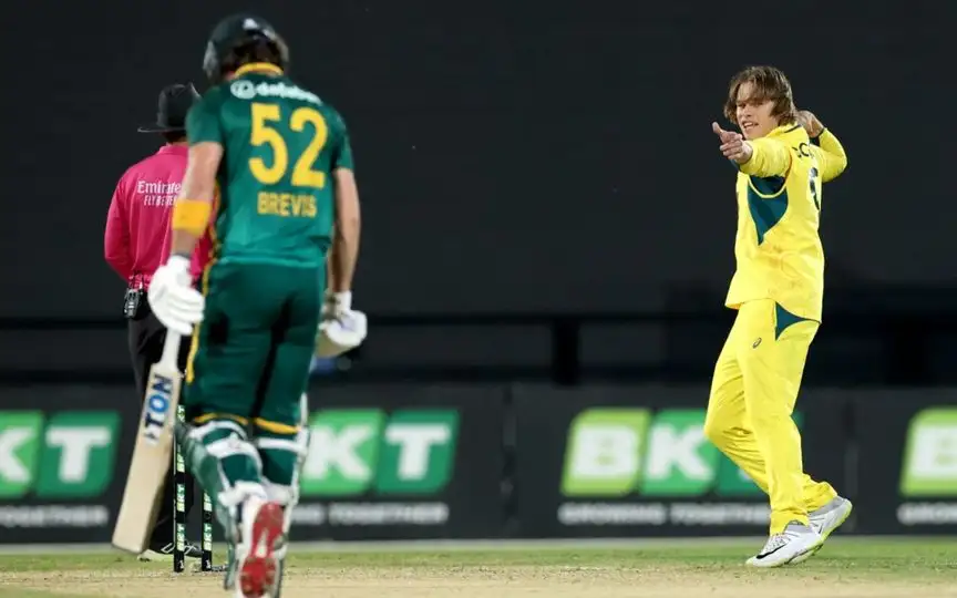 Australia beat South Africa [Source: AFP Photo]
