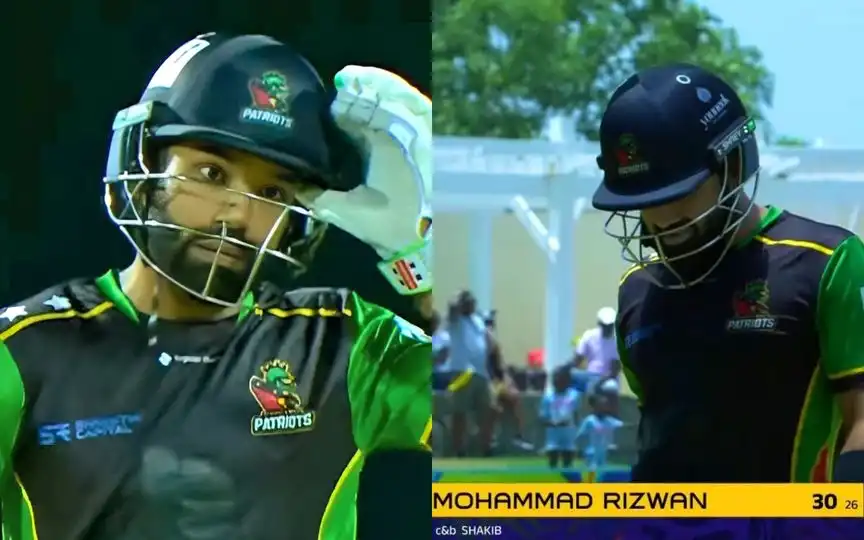 Mohammad Rizwan (Source: @CPL, @iamAhmadhaseeb/X.com)