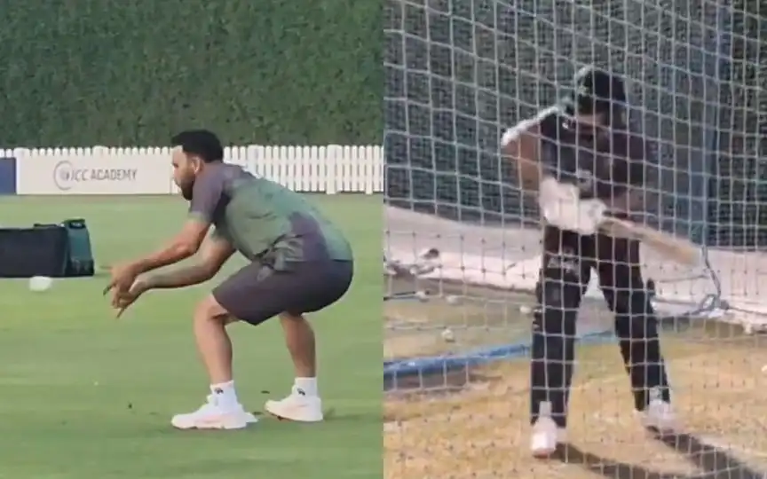 Fakhar Zaman Gears Up After Injury With Heavy Practice Session Ahead Of UAE Tri-Series
