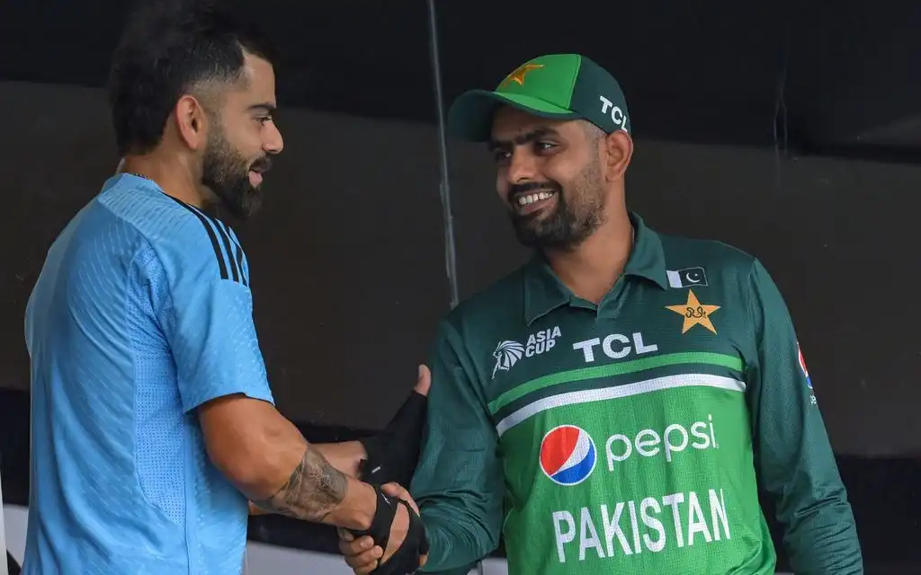 Virat Kohli & Babar Azam (Source: AFP Photos)