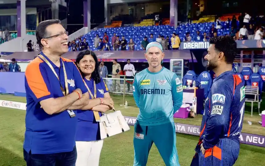 Lucknow Super Giants Owner - Sanjiv Goenka (Source:@LucknowIPL,x.com)