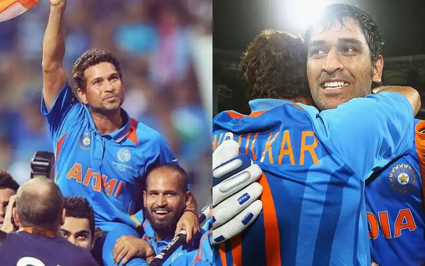 Tendulkar Reveals Real Reason Behind Dhoni’s 2011 WC Final Promotion Over Yuvraj
