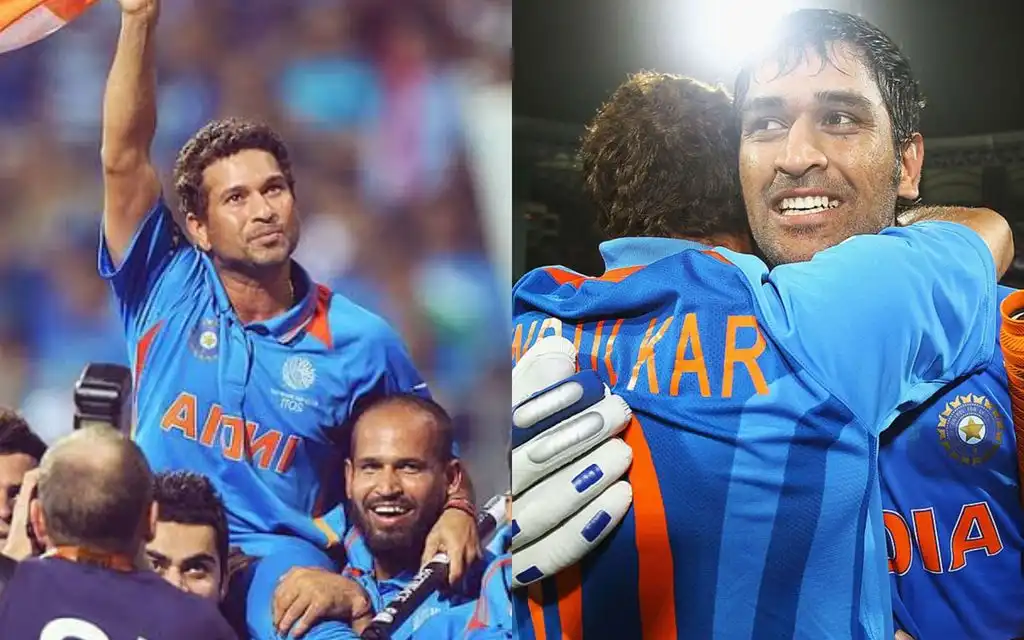 Tendulkar Reveals Real Reason Behind Dhoni’s 2011 WC Final Promotion Over Yuvraj