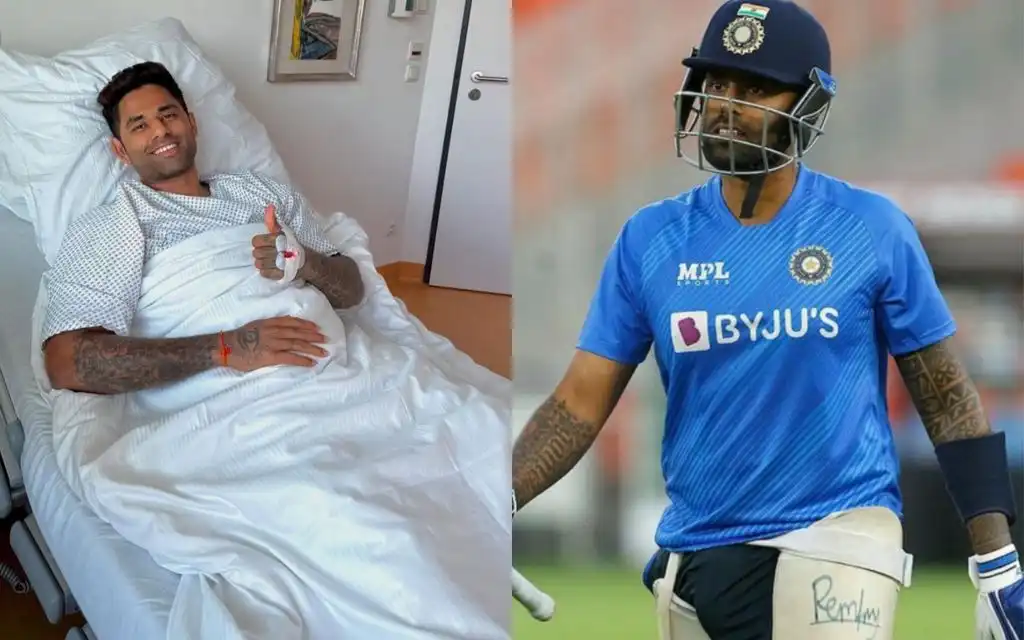 Suryakumar Yadav's Injuries (Source:@ CricCrazyJohns,x.com)
