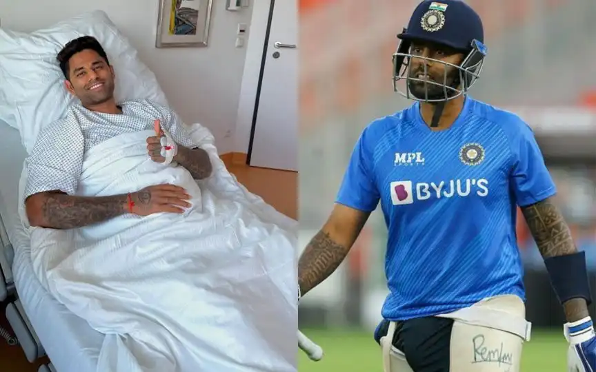 Suryakumar Yadav's Injuries (Source:@ CricCrazyJohns,x.com)