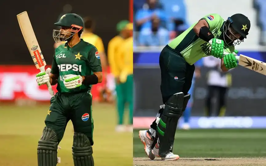 Babar Azam and Imam-ul-Haq [Source: AFP]