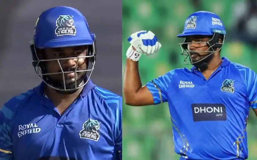 Sanju Samson in KCL (Source: @emiwayxsan30292/X.com)