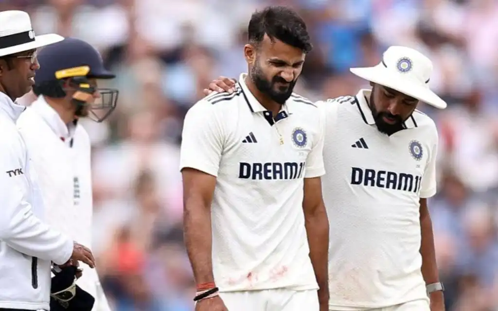Akash Deep during ENG tour [Source: AFP]