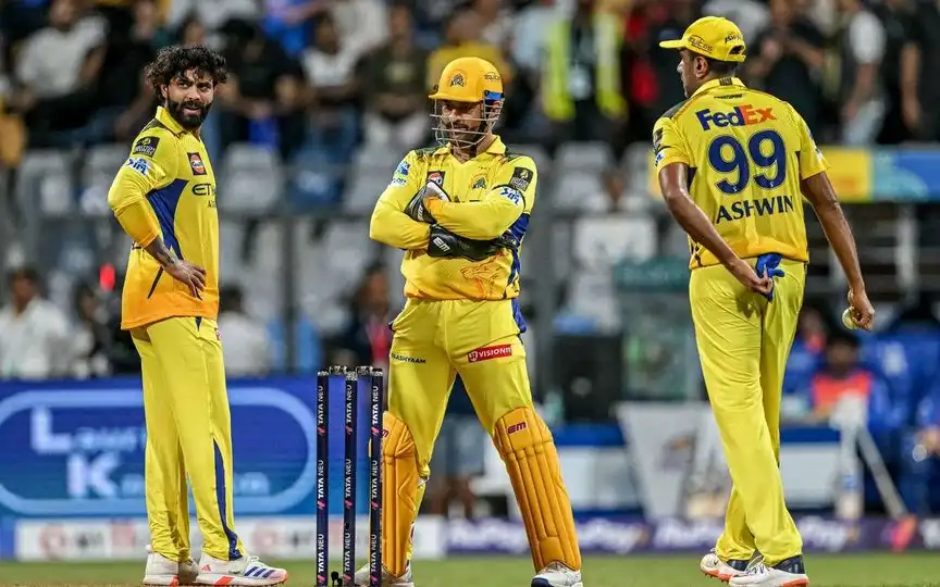Ashwin during IPL 2025 for CSK (Source: AFP Photos)