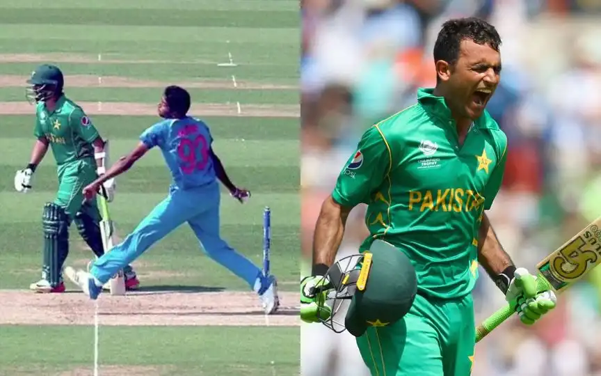 Jasprit Bumrah's No-Ball and Fakhar Zaman's Century (Source: @ICC/X.com)
