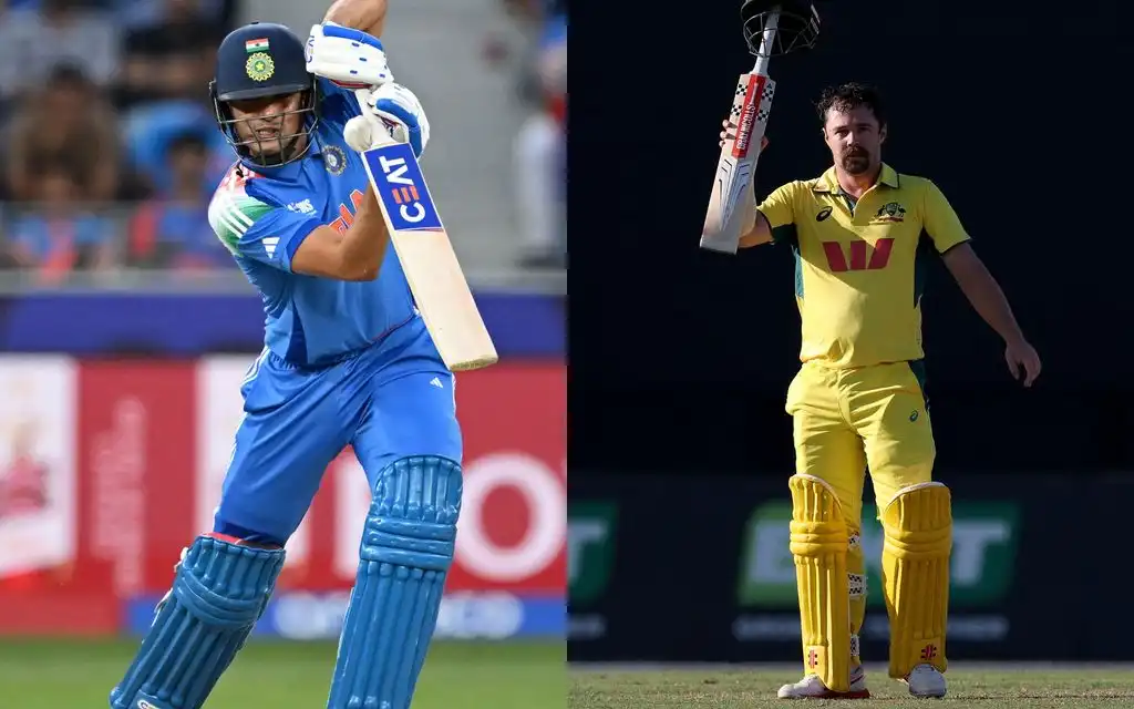 Shubman Gill and Travis Head [Source: AFP]