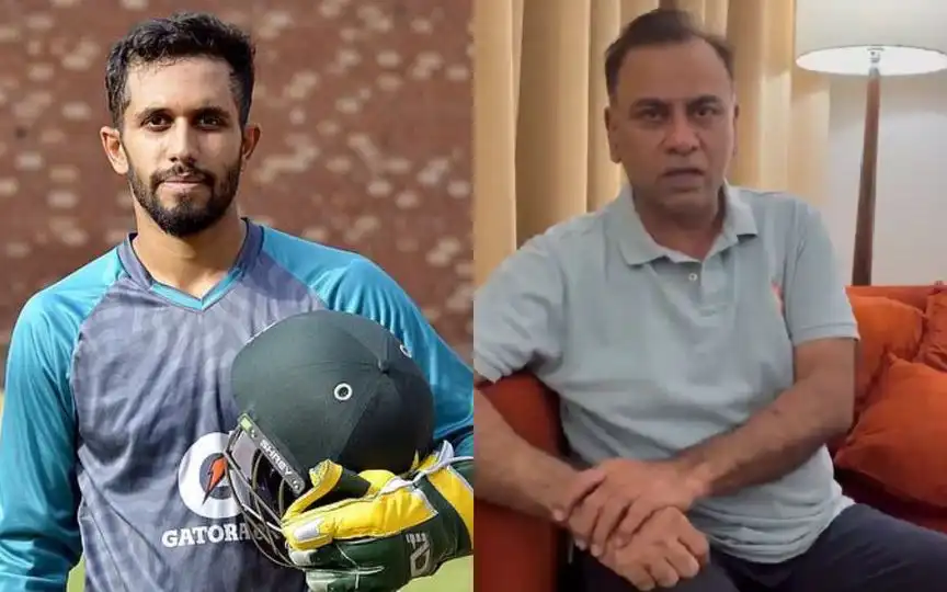 Basit Ali Takes A Jab At Mohammad Haris (Source: @hazharoon/x.com, @BasitAOfficial/x.com)