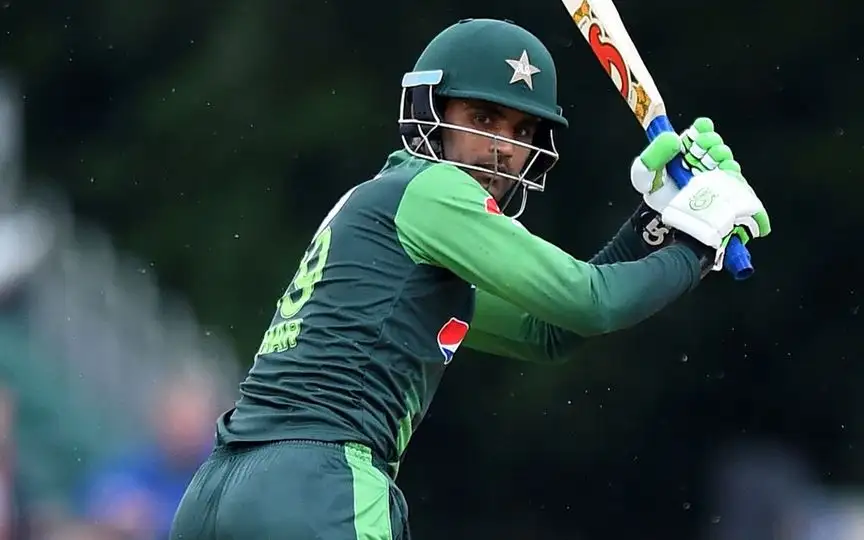 Fakhar Zaman in action [Source: @cricketcomau/X.com]
