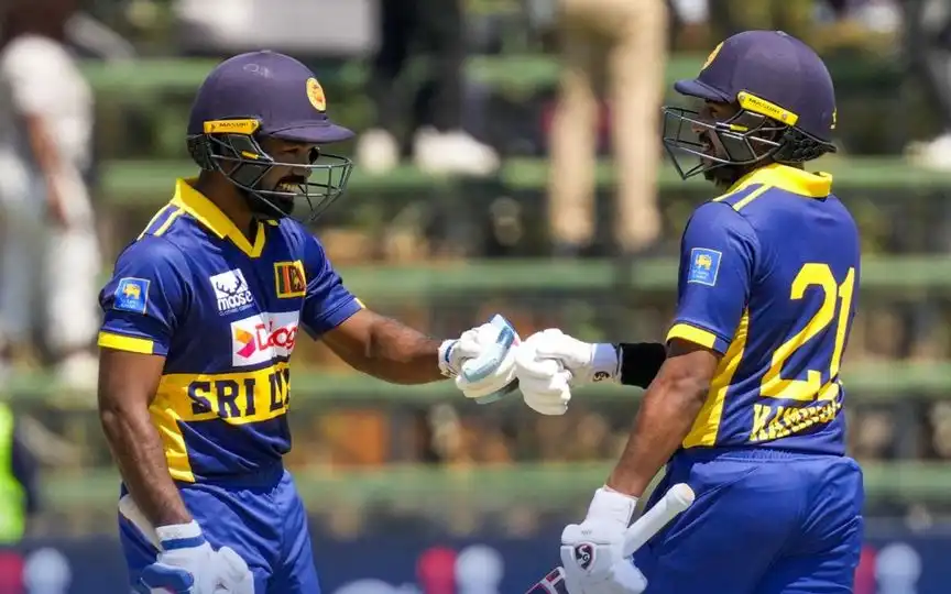 Janith Liyanage and Kamindu Mendis (Source: @OfficialSLC/X.com)