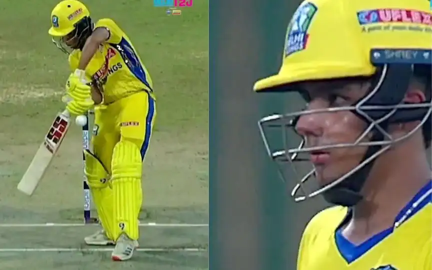 Aaryavir Sehwag in DPL 2025 (Source:@DelhiPLT20/X.com)