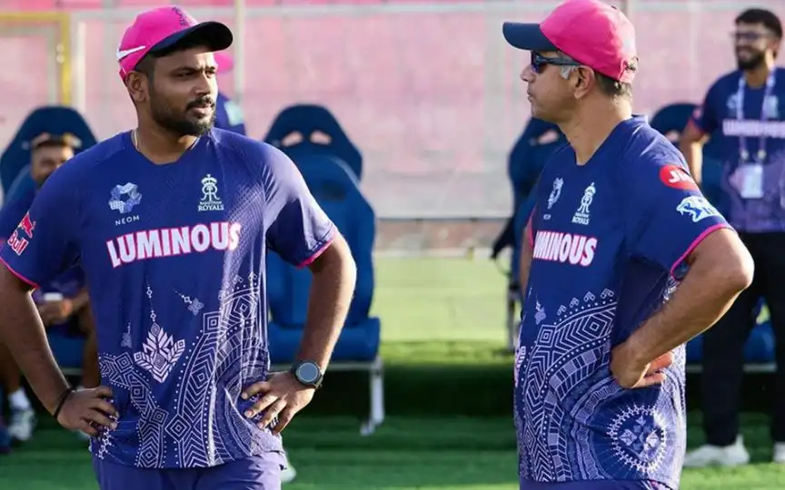 Sanju Samson And Rahul Dravid Part Ways; RR To See Major Changes Ahead Of IPL 2026