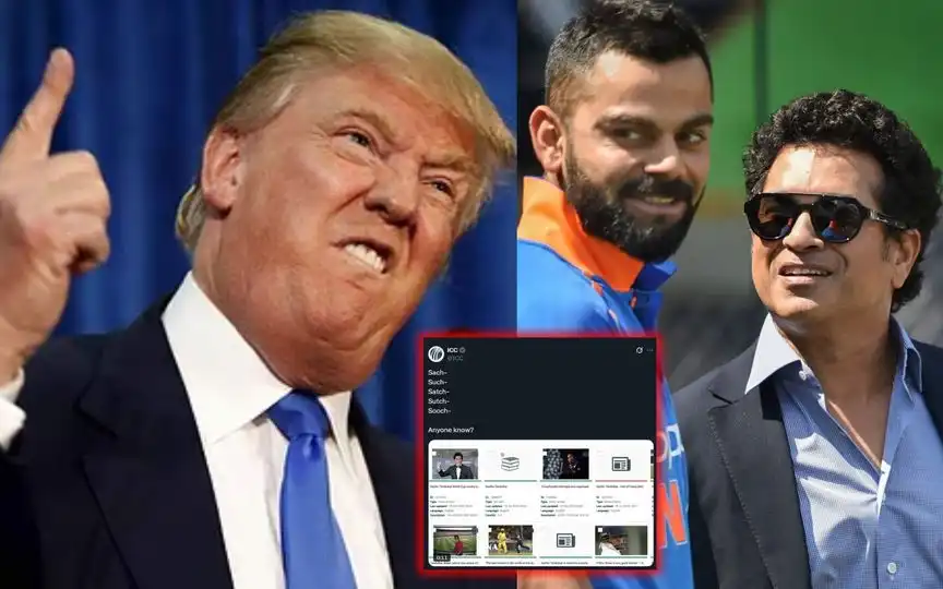 Donald Trump was trolled by ICC for mispronouncing [Source: Screengrabs]
