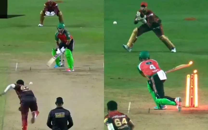 शाई होप ने अपना विकेट खुद लिया [स्रोत: @CPL/X.com]