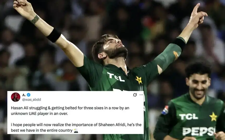 "Toothless": Fans Rue Shaheen Afridi's Absence After Pakistan's Narrow Escape Vs UAE "Toothless": Fans Rue Shaheen Afridi's Absence After Pakistan's Narrow Escape Vs UAE