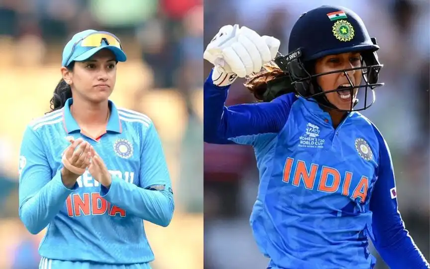 Smriti Mandhana and Jemmimah Rodrigues (Source:@WomensCricZone/X.com)