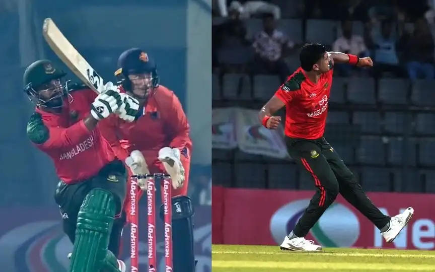 Litton Das and Taskin Ahmed [Source: @Saabir_Saabu01, @BCBtigers/x.com]