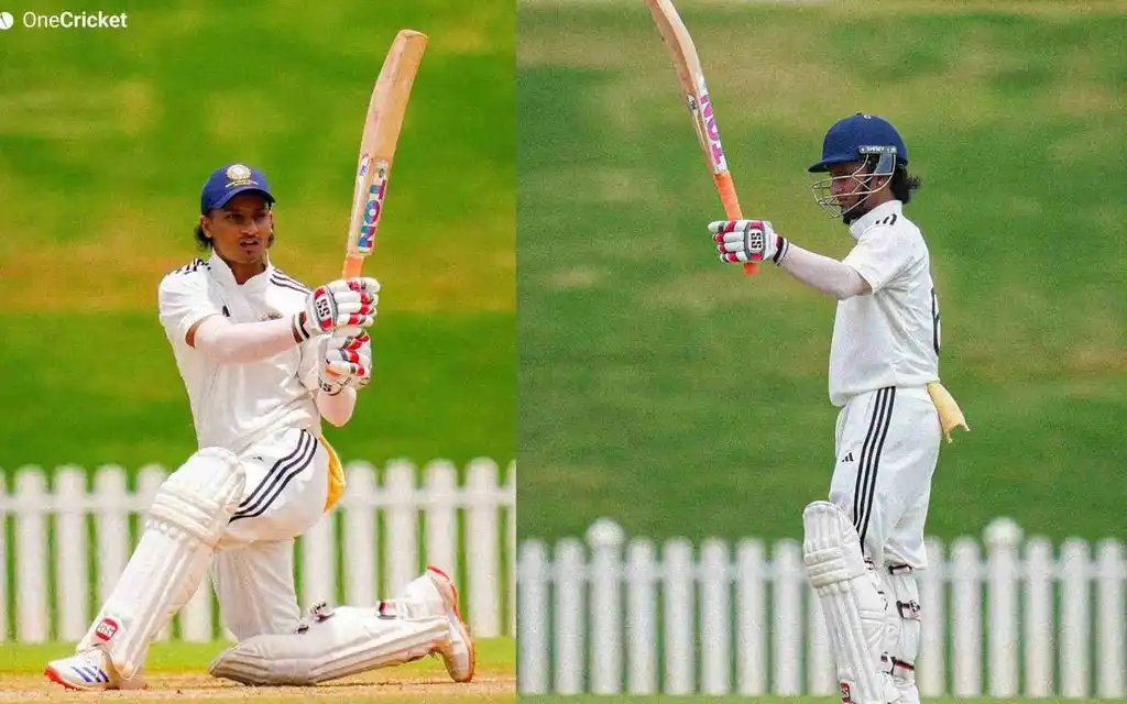 Ayush Badoni in Duleep Trophy (Source:@OneCricketApp/X.com)