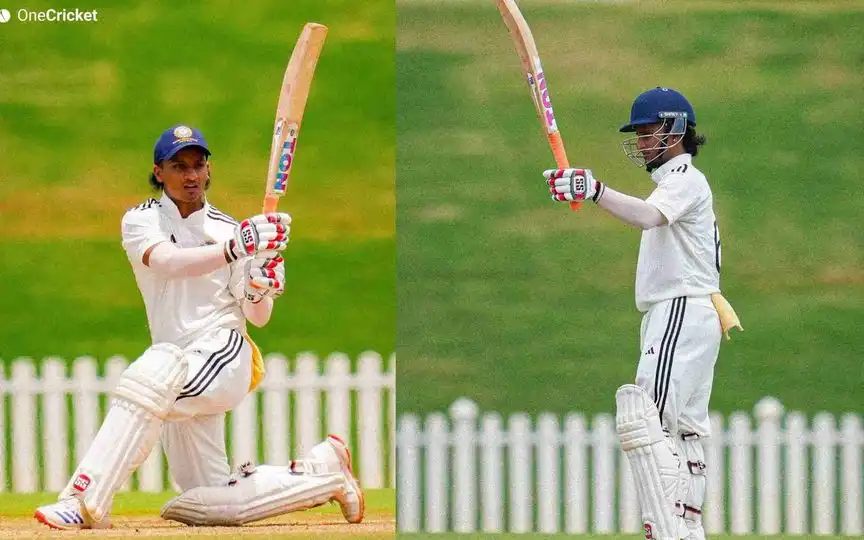 Ayush Badoni in Duleep Trophy (Source:@OneCricketApp/X.com)