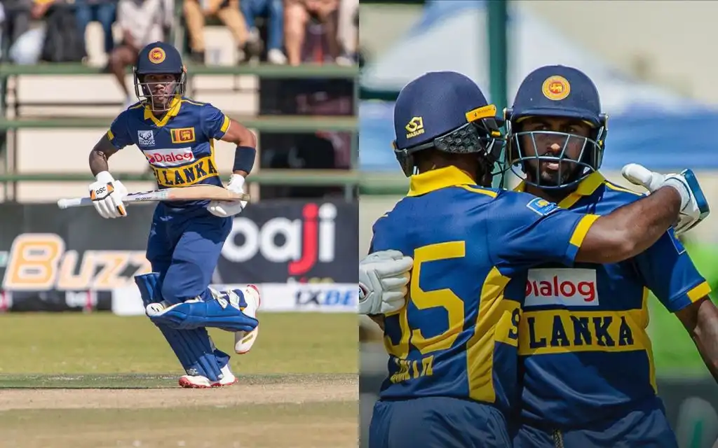 ZIM vs SL (Source: @SriLankaTweet/X.com)