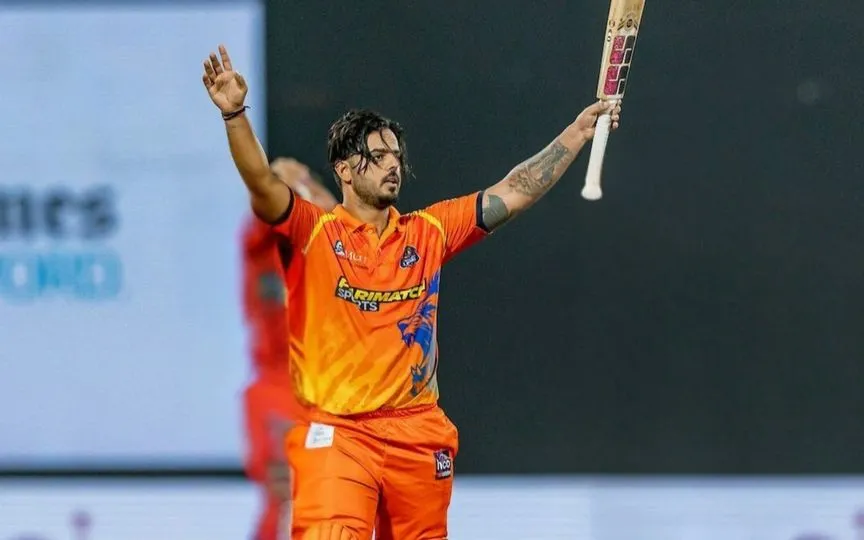 Nitish Rana (Source: @DelhiPLT20/X.com)