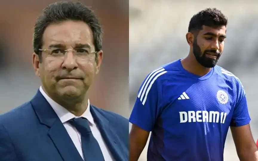 Wasim Akram and Jasprit Bumrah [Source: @ILIRISH_, @ImTanujSingh/x.com]
