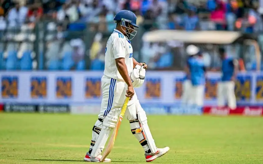Sarfaraz Khan Playing For India - (Source : AFP)