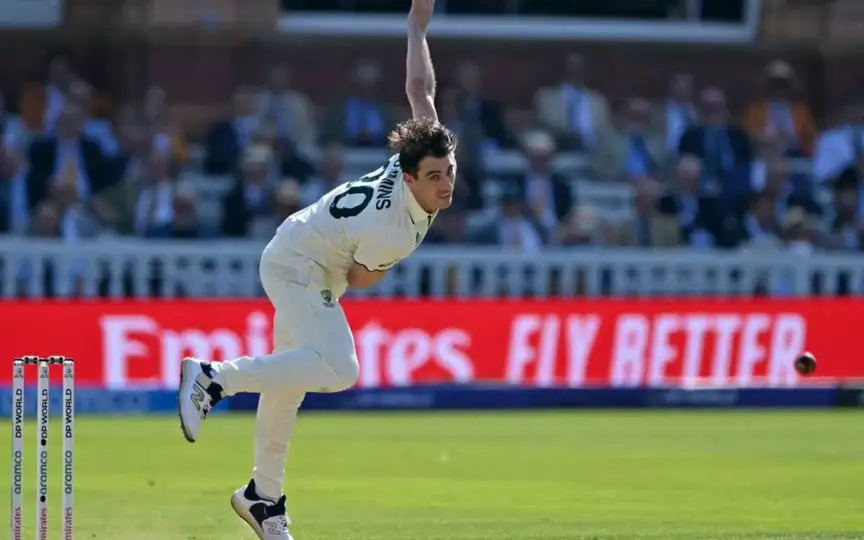 Pat Cummins Bowling During WTC final - (Source: AFP)