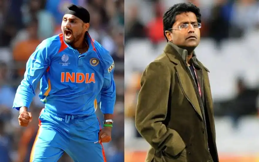 Harbhajan slams Lalit Modi [Source: @goodbroto/x.com]
